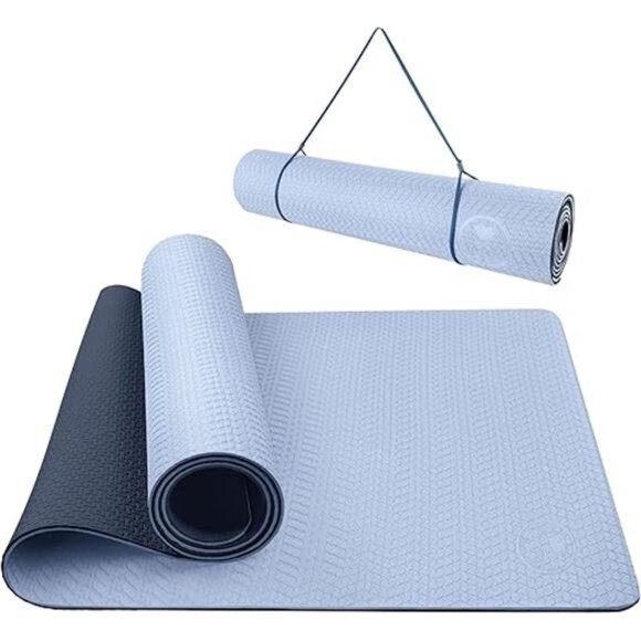 Yoga Mat Non Slip Anti-tear Yoga Mats Eco Friendly Hot Yoga Mat Thick Workout - Picture 8 of 8